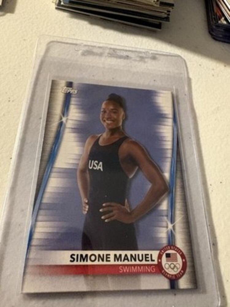 2021 Topps U.S. Olympic & Paralympic Team and Hopefuls - Simone Manuel #23